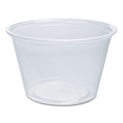 Dart® Conex Complements Portion/Medicine Cups, 4 oz, Clear, 125/Bag, 20 Bags/Carton