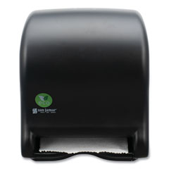 San Jamar® Ecological Mechanical Towel Dispenser, 9.1 x 14.4 x 11.8, Black
