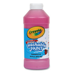 Crayola® Washable Paint, Magenta, 16 oz Bottle