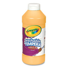 Crayola® Artista II Washable Tempera Paint, Peach, 16 oz Bottle