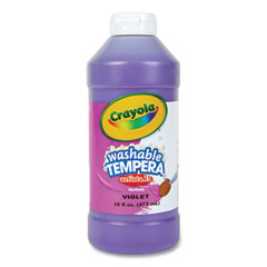 Crayola® Artista II Washable Tempera Paint, Violet, 16 oz Bottle