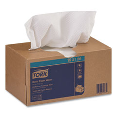 Tork® Basic Paper Wiper, 1-Ply, 9 x 10.5, White, 250/Box, 24 Boxes/Carton