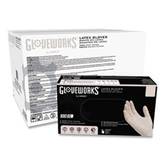 1000/case Gloveworks Black Synthetic Vinyl Disposable Gloves