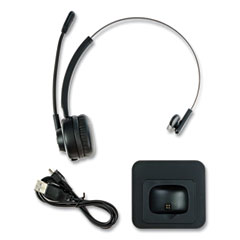 Spracht ZuM BT Mobile Office Monaural Over The Head Headset, Black