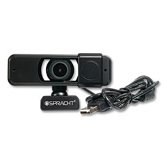 Spracht Aura 1080P HD Web Cam, 1920 x 1080 pixels, 2.1 Mpixels, Black
