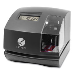 Lathem® Time 1600E Tru-Align™ Time Clock & Stamp
