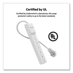 Belkin® Six-Outlet Home/Office Surge Protector