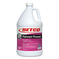 Betco® Flatware Presoak, Characteristic Scent, 1 gal Bottle, 4/Carton