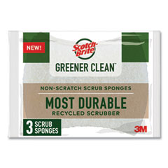 Scotch-Brite® Greener Clean™ Non-Scratch Scrub Sponge
