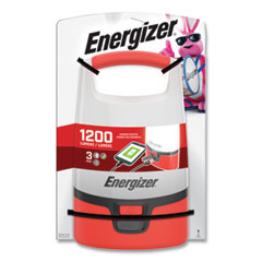 Energizer® Vision LED USB Lantern, 4 D Batteries (Sold Separately), Red/White