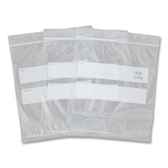 AmerCareRoyal® Zipper Bags, 1.73 mil, 7" x 7.99", Clear, 500/Carton
