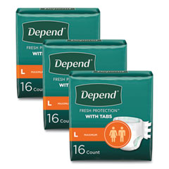 Depend® Incontinence Protection with Tabs