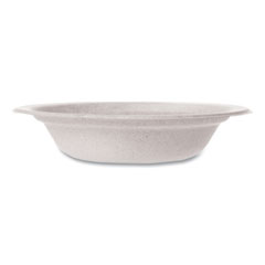 Vegware™ Nourish Molded Fiber Tableware, Bowl, 12 oz, White, 1,000/Carton