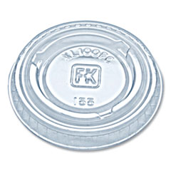 Fabri-Kal® Portion Cup Lids, Fits 0.75 oz to 1 oz Portion Cups, Clear, 2,500/Carton