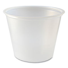 Fabri-Kal® Portion Cups, 5.5 oz, Translucent, 125/Sleeve, 20 Sleeve/Carton