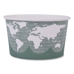Eco-Products® World Art™ PLA-Laminated Soup Containers