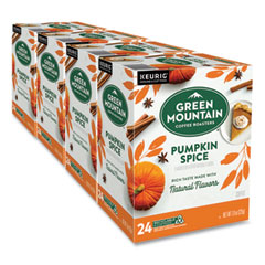 Green Mountain Coffee® Fair Trade Certified Pumpkin Spice Flavored Coffee K-Cups, 96/Carton