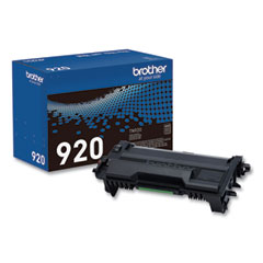 Brother TN920 Toner, 3,000 Page-Yield, Black