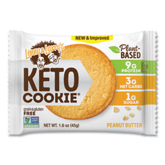 Lenny & Larry's® Keto Peanut Butter Cookie, 1.6 oz Packet, 12/Pack, Ships in 1-3 Business Days