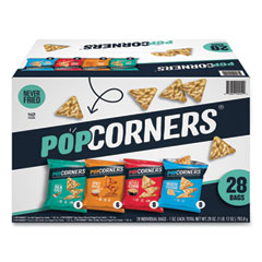 PopCorners® Popped Corn Chips Snacks Variety Pack, Assorted Flavors, 1 oz Bag, 28/Pack, Ships in 1-3 Business Days