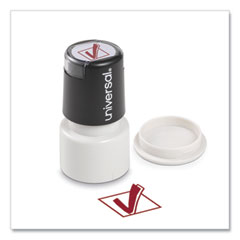 Universal® Pre-Inked One-Color Round Stamp