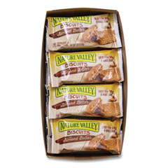 Nature Valley® Biscuits, Almond Butter, 1.35 oz Pouch, 16/Box