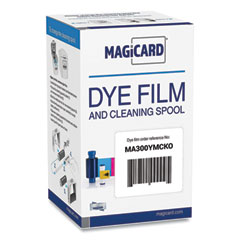 Magicard® MA300YMCKO Printer Ribbon, Black/Cyan/Magenta/Yellow
