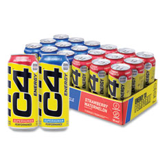 C4® Energy Drink Variety Pack, Assorted Flavors, 16 oz Can, 18/Carton, Ships in 1-3 Business Days