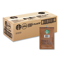 FLAVIA® Starbucks Pike Place Roast Coffee Freshpack, Pike Place, 0.32 oz Pouch, 76/Carton
