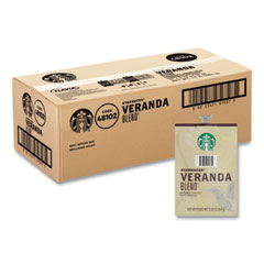 FLAVIA® Starbucks Veranda Blend Coffee Freshpack, Veranda Blend, 0.32 oz Pouch, 76/Carton