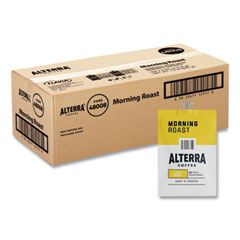 FLAVIA® Alterra Morning Roast Coffee Freshpack, Morning Roast, 0.28 oz Pouch, 100/Carton
