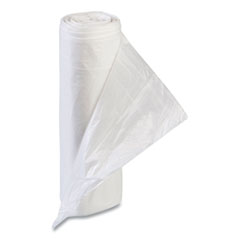 Inteplast Group High-Density Commercial Can Liners Value Pack, 55 gal, 11 mic, 36" x 58", Clear, 25 Bags/Roll, 8 Interleaved Rolls/Carton
