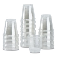 Karat® PET Plastic Cups, 3 oz, Clear, 2,500/Carton