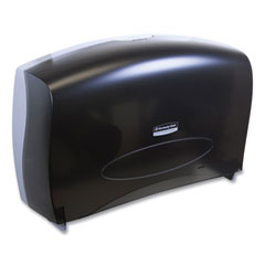 Kimberly-Clark Professional* Cored JRT Jumbo Combo Tissue Dispenser, 20.4 x 5.8 x 13.1, Smoke/Gray