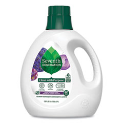 Seventh Generation® Natural Liquid Laundry Detergent, Fresh Lavender Scent, 135 oz Bottle