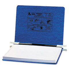 ACCO PRESSTEX Covers w/Storage Hooks, 6" Cap, 12 x 8 1/2, Dark Blue