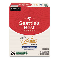 Seattle's Best™ House Blend Coffee K-Cup, 24/Box, 4/Carton