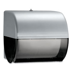 Kimberly-Clark Professional* Omni Roll Towel Dispenser, 10.5 x 10 x 10, Smoke/Gray
