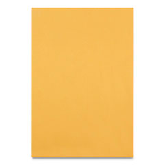 Quality Park™ Clasp Envelope, 28 lb Bond Weight Kraft, #63, Square Flap, Clasp/Gummed Closure, 6.5 x 9.5, Brown Kraft, 100/Box