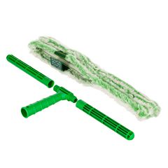 Unger® Monsoon Plus StripWasher Complete with Green Plastic Handle, Green/White Sleeve, 18" Wide Sleeve, 10/Carton