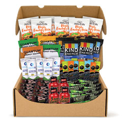 Snack Box Pros Energy Snack Box, 60 Assorted Snacks/Box, Ships in 1-3 Business Days