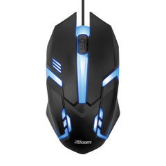2Boom® Ratchet Gaming Mouse, USB, Left/Right Hand Use, Black