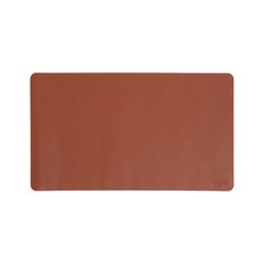 Smead™ Vegan Leather Desk Pads, 23.6" x 13.7", Brown