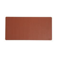 Smead™ Vegan Leather Desk Pads, 31.5" x 15.7", Brown
