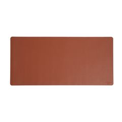 Smead™ Vegan Leather Desk Pads, 36" x 17", Brown