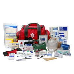 First Aid Only™ First Responder Bag, 340 Pieces, Fabric Case