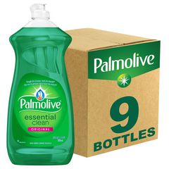 Palmolive® Dishwashing Liquid, Fresh Scent, 28 oz Bottle, 9/Carton