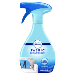 Febreze® FABRIC Refresher/Odor Eliminator, Extra Strength, Original, 14.8 oz Spray Bottle, 8/Carton