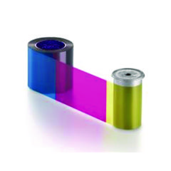 Datacard® Entrust Full Color 2-Sided Ribbon Kit, Black/Cyan/Magenta/Yellow/Topcoat Protective Layer
