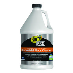 KRUD KUTTER® PRO Concentrated Low Foam Industrial Floor Cleaner, Lemon Scent, 1 gal Bottle, 4/Carton